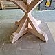Стол из массива в стиле рустик. Столы. Woodcraftkrd. Ярмарка Мастеров.  Фото №5