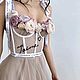 Order FABRIC FLOWERS. Set of roses for a corset dress. fioridellavita. Livemaster. . Jewelry Sets Фото №3