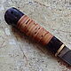 Order Knife 'Peshets-1' h12mf birch bark stab.karelka. Artesaos e Fortuna. Livemaster. . Knives Фото №3