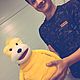 Toy, mr. oizo / мягкая игрушка Эрик мистер Ойзо (Flat Beat). Мягкие игрушки. Галина Додонова. Ярмарка Мастеров.  Фото №5