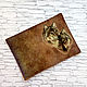 Passport cover for documents 'WOLVES'. Passport cover. Ludmila Krishtal. My Livemaster. Фото №4
