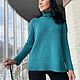 Джемпер из мериноса. Джемперы. GraNata_Knitwear. Ярмарка Мастеров.  Фото №6