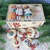 Сувениры и подарки handmade. Livemaster - original item Christmas toys 