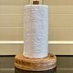 Holder for boom. towels in Rustic style 'Spot'. Holders. Custom furniture making U.LOFT. Online shopping on My Livemaster.  Фото №2