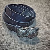 Аксессуары handmade. Livemaster - original item Zombie Apocalypse style Leather Belt.. Handmade.