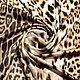 Шелк купон атласный R.Cavalli "Леопард", 6112236к. Ткани. Итальянские ткани. Ярмарка Мастеров.  Фото №4