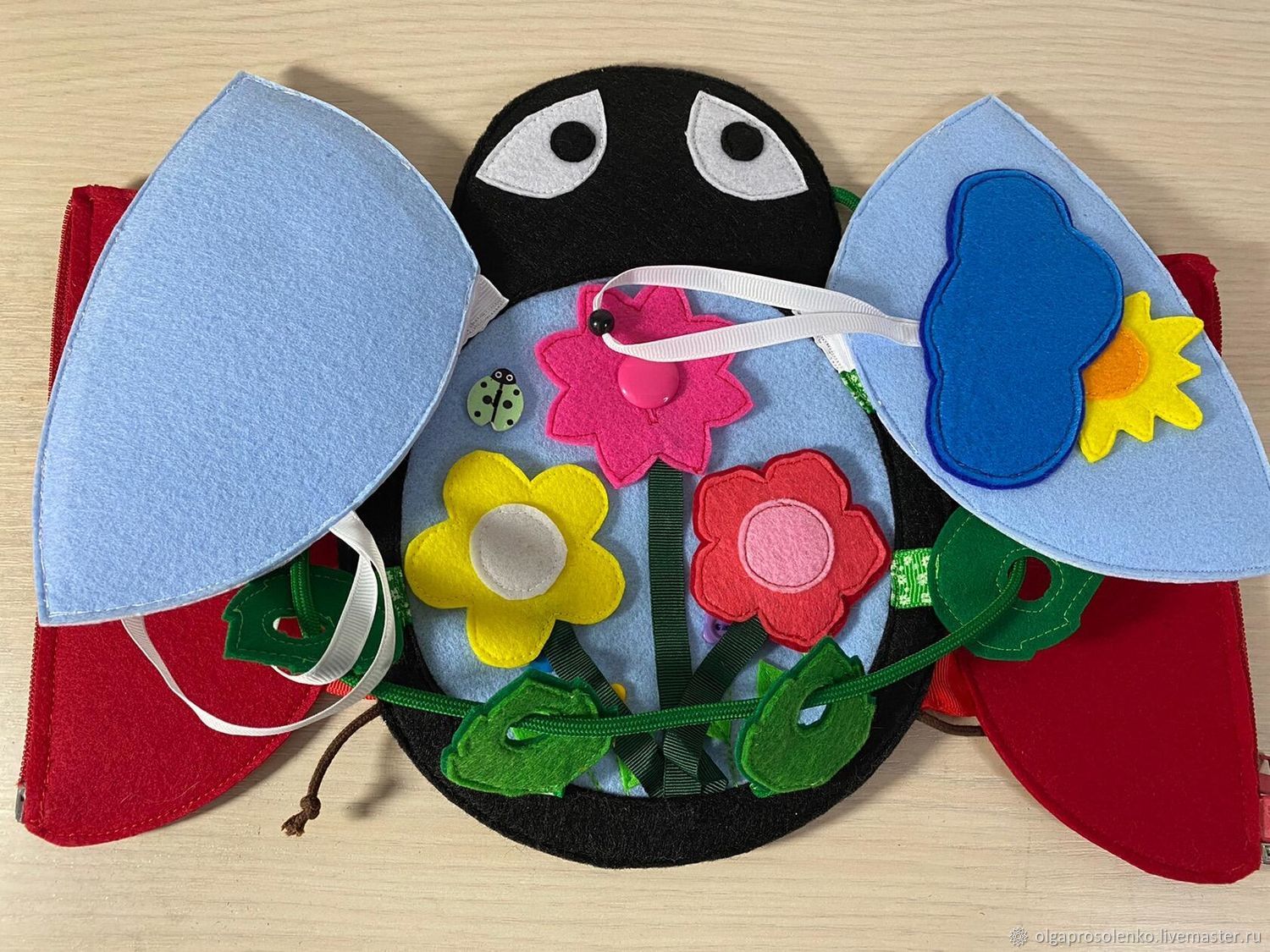 Развивающая игра "Божья коровка" в интернет-магазине Ярмарка Мастеров ...