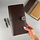 A notebook made of genuine leather with replaceable notebooks, Notebook, Moscow,  Фото №1
