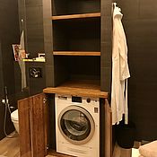 Для дома и интерьера handmade. Livemaster - original item Floor cabinet for washing machine (project g. Moscow). Handmade.