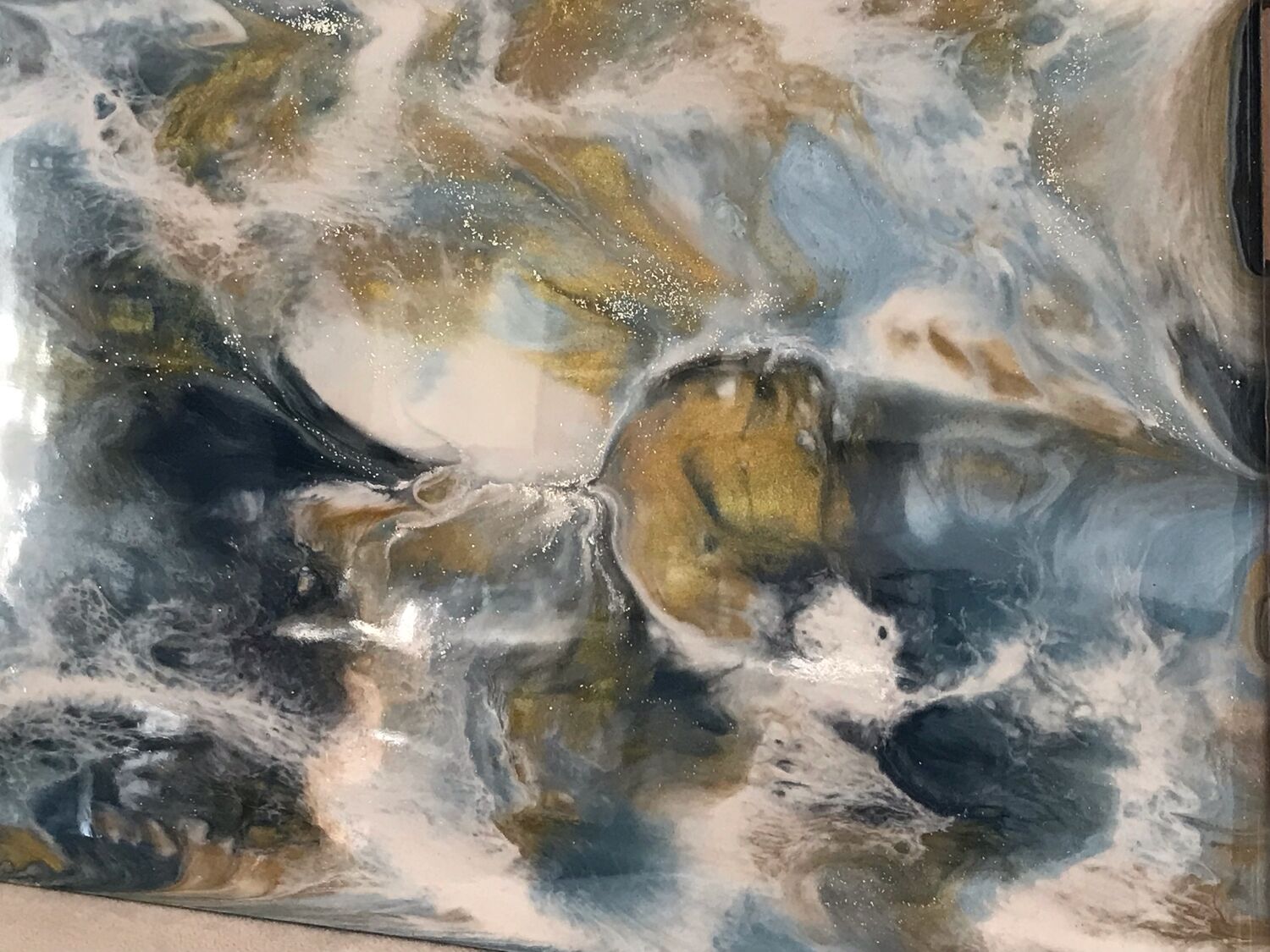 Картина эпоксидной смолой. «Дух моря» купить в интернет-магазине ...