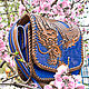 Заказать Женская кожаная сумка "Японский дракон" - цветная. Хельга. Кожаная мануфактура. Ярмарка Мастеров. . Классическая сумка Фото №3