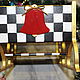 New Year's Sleigh in the style of Mackenzie Childs. Interior elements. beautifulcrafts. My Livemaster. Фото №4