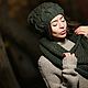 Комплект вязаный «Цвета еловой хвои». Карнавальные головные уборы. Творческая мастерская 'Сундучок' (MoiSunduschok). Ярмарка Мастеров.  Фото №4