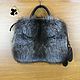 Silver Fox fur bag. Stylish ladies ' accessory №4. Classic Bag. Mishan (mishan). My Livemaster. Фото №6