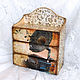 Order Mini-komodik grandma's gramophone. Oksana Ketris. Livemaster. . Mini Dressers Фото №3