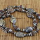 Beads made of jasper stones, tiger's eye, agate. Necklace. Magic box. My Livemaster. Фото №4