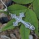 Male Orthodox Cross made of 925 sterling silver (VIDEO) HH0076. Cross. Sunny Silver. My Livemaster. Фото №5