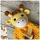 Пижамница Жираф : Пижамница Жирафик. Мягкие игрушки. Sunny_funny_gifts. Интернет-магазин Ярмарка Мастеров.  Фото №2
