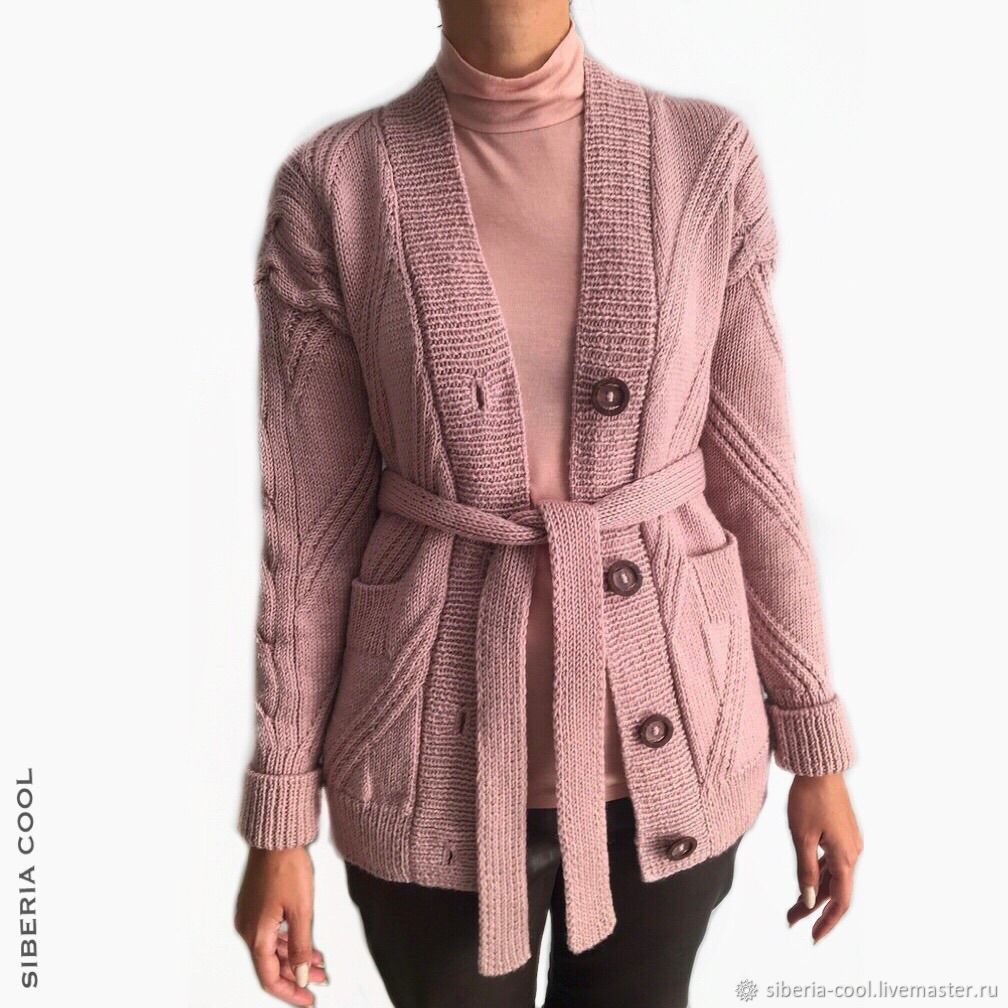 diagonal cardigan