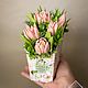  мыльный букет тюльпанов, Подарки на 8 марта, Москва,  Фото №1