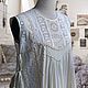 Summer dress flying from sewing and lace in boho style cream, Sundresses, Tashkent,  Фото №1