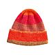 Hat with color blocks, lincoln wool, size 56-58. Caps. kukla-iz-lesa. My Livemaster. Фото №4