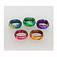 Bright rings made of stabilized wood. Rings. Wooden jewellery. Online shopping on My Livemaster.  Фото №2