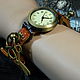Order Steampunk 'MINI WATCH' quartz wristwatch. Neformal-World. Livemaster. . Watches Фото №3