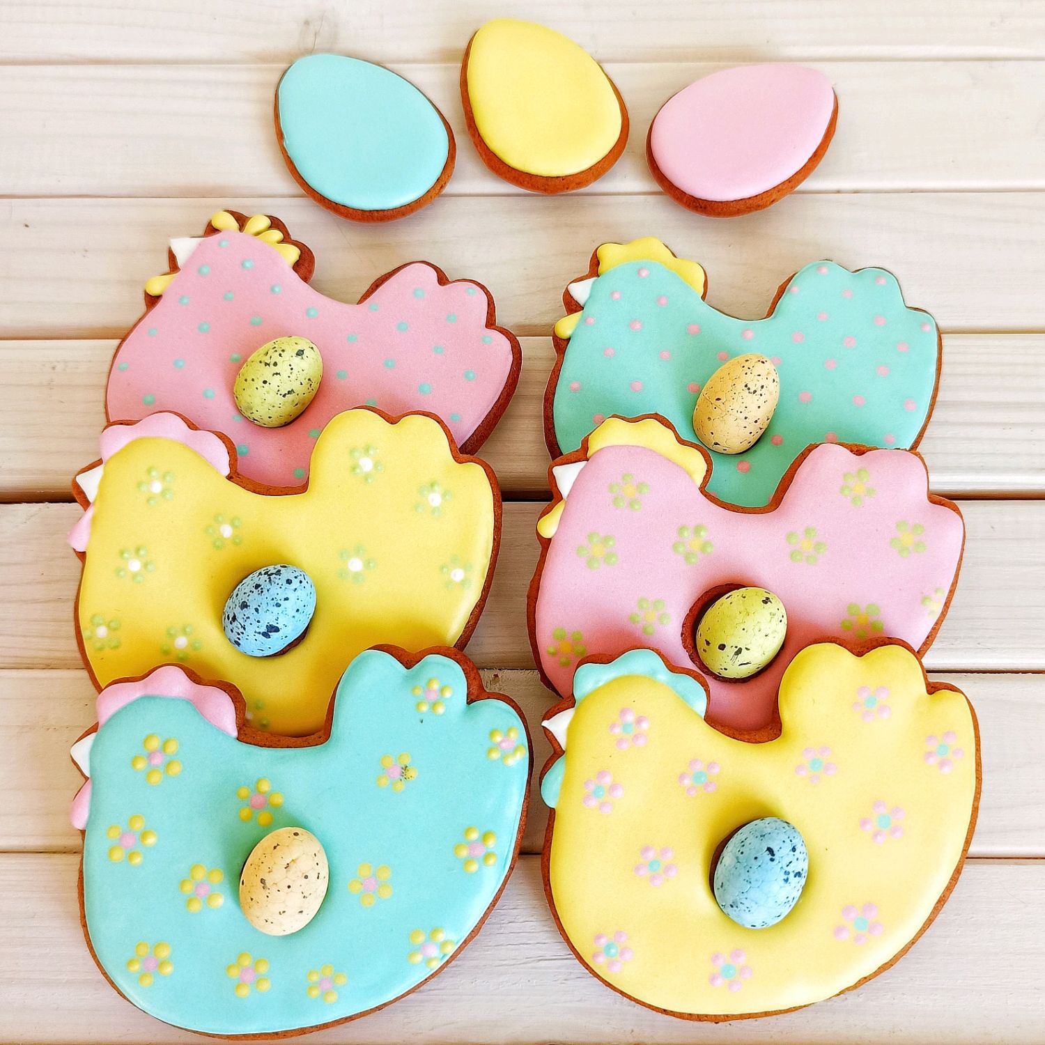 Пасха - Пряник Курочка- подставка под пасхальное яйцо в интернет ...