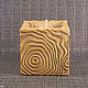 Свеча Golden sand cube. Свечи. White-caty. Интернет-магазин Ярмарка Мастеров.  Фото №2
