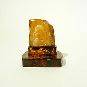 Картины и панно handmade. Livemaster - original item Igor`s Icon natural amber Pd-141. Handmade.