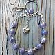 Lilac bracelet and earrings-LAVENDER. Jewelry Sets. arisha-jewerly (arisha-jewerly). Online shopping on My Livemaster.  Фото №2