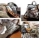 Заказать Кожаный рюкзак "Копченый индеец". Лариса (narrabags). Ярмарка Мастеров. . Рюкзаки Фото №3