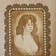 Portrait of a Gypsy bringing happiness .wood-jute laser. Pictures. Ekostil. Online shopping on My Livemaster.  Фото №2