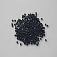 Japanese Miyuki Beads 1.8 mm. Black, 5 g, Beads, Moscow,  Фото №1