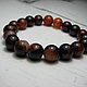 Order Bracelet with sardonyx 'The warmth of the earth'. Beautiful gifts for the good people (Alura-lights). Livemaster. . Bead bracelet Фото №3