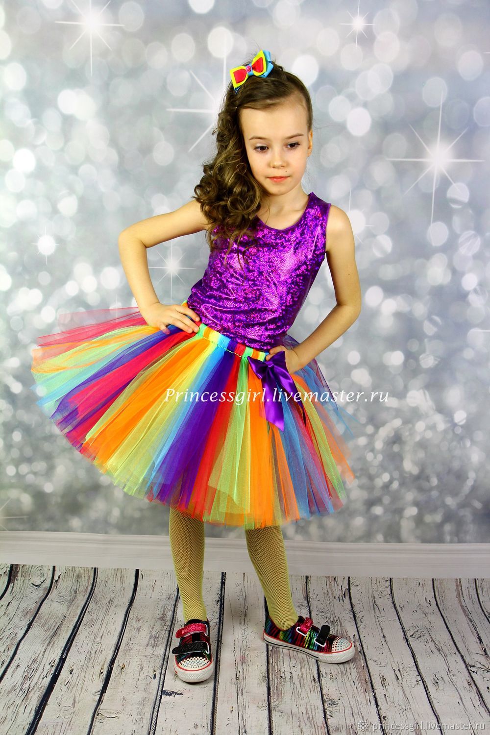 Разноцветное Платье Для Детей