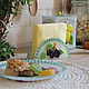 Set 'Fruit' glass-fusing. Dinnerware Sets. fusing. Online shopping on My Livemaster.  Фото №2