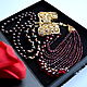 Garnet necklace GOLDEN BANT Natural stones Author's work. Necklace. NINASilverBox (SilverBox). My Livemaster. Фото №6