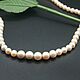 Necklace made of natural lavender pearls of class AAA. Necklace. yakitoriya. Online shopping on My Livemaster.  Фото №2