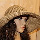 Summer hat openwork of jute. Hats1. Ekostil. Online shopping on My Livemaster.  Фото №2