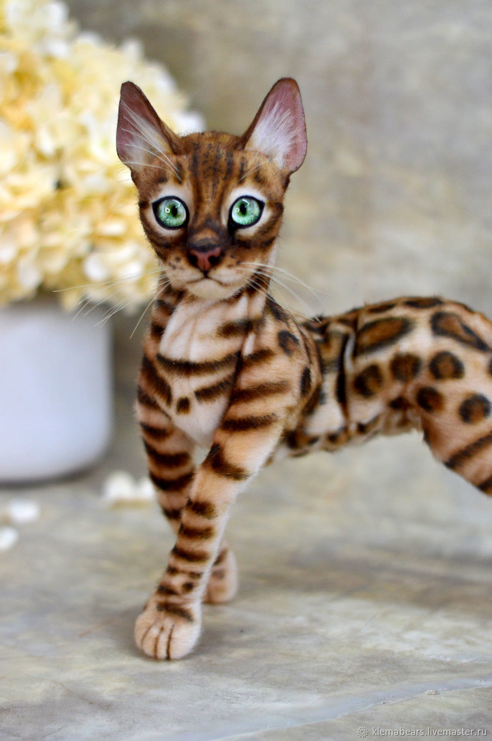 Бенгальский кот в интернет-магазине Ярмарка Мастеров по цене 35000 ...