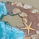 Заказать Пано в морском стиле "Берег моря" из эпоксидной смолы. Мари 'Природные стихии'. Ярмарка Мастеров. . Элементы интерьера Фото №3
