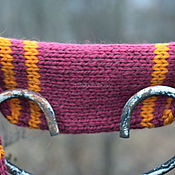 Аксессуары handmade. Livemaster - original item Hermione Granger`s scarf (Gryffindor, senior year) and hat. Handmade.