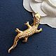 Lizard brooch, England, Vintage brooches, Moscow,  Фото №1