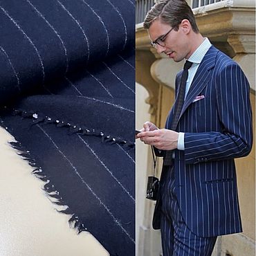 Материалы для творчества ручной работы. Ярмарка Мастеров - ручная работа ! Осталось 2,70 м! Фланель костюмно - плательная. Handmade.