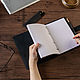Заказать Notebook on the rings of genuine leather. KulikovCraft. Ярмарка Мастеров. . Notebooks Фото №3