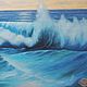 "Sound of the sea" Sea landscape oil Painting. Pictures. Kind paintings by Irina Belozerova. Online shopping on My Livemaster.  Фото №2