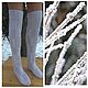 Knitted stockings ' Frost. Handmade stockings. Stockings. DominikaSamara. Online shopping on My Livemaster.  Фото №2