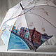 Order Umbrella cane with cover painted Saint Petersburg. UmbrellaFineArt. Livemaster. . Umbrellas Фото №3